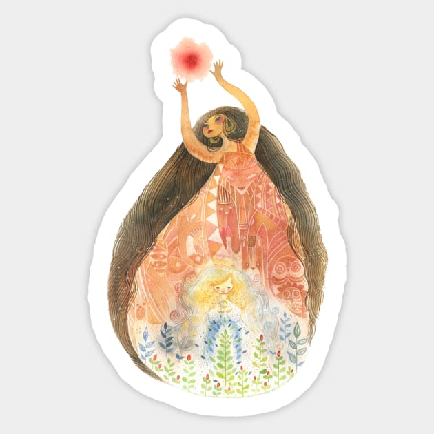 Nature Sticker by Alina Chau